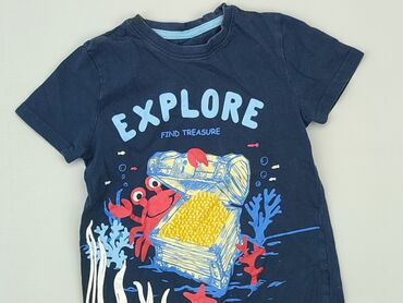 koszulka esprit: T-shirt, 5-6 years, 110-116 cm, condition - Good