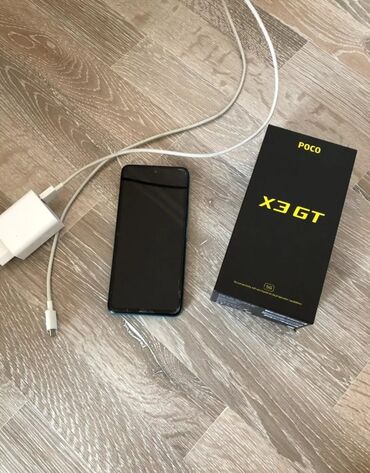 telefon ekran şəkilləri: Poco X3 GT, 256 GB, rəng - Mavi, Sənədlərlə