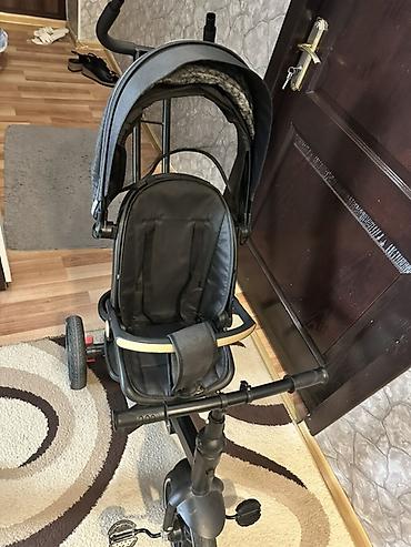 Velosipedlər: Uşaq üçün 3 təkərli velosiped-araba (tricycle) - Rəng: qara - — 3