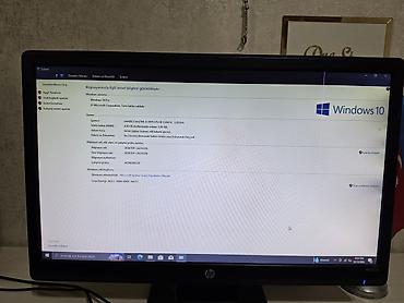 Masaüstü kompüterlər və iş stansiyaları: HP stolüstü kompüter dəsti Tərkib: - HP Pro sistem bloku - HP 20” — 2