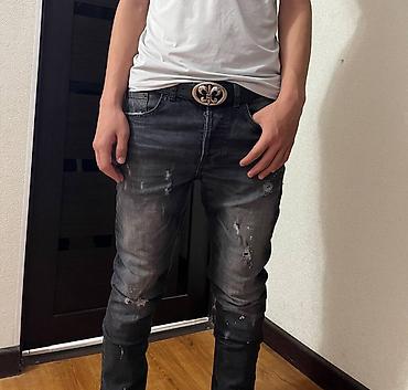 zara 34: Мужские джинсы, S, Zara, Б/у, Бесплатная доставка — 1