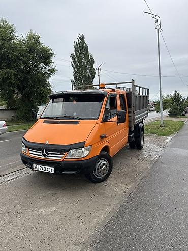 фонари освещения: Mercedes-Benz Sprinter двойная кабина с самосвальной платформой — 1