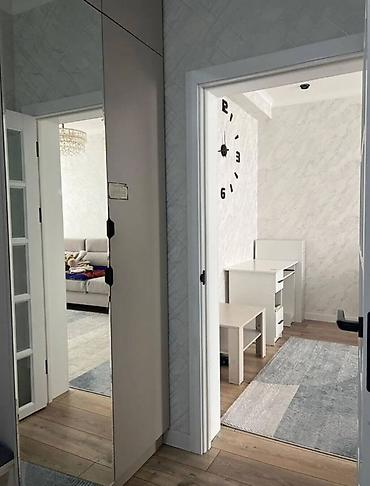 flat osh: 2 комнаты, 60 м², Ала-Арча ТРЦ Элитка, 2 этаж, Дизайнерский ремонт — 5