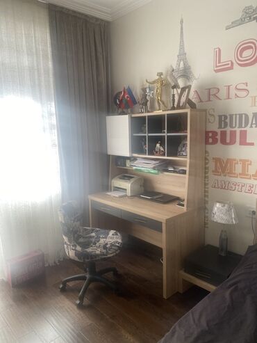 Yataq otağı dəstləri: 2 təknəfərlik çarpayı, 2 tumba, Tumba, Komod, Türkiyə, İşlənmiş — 8