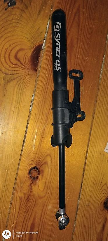 volta: Syncros HP 1.5 mini nasos + kombinasiyalı velosiped kilidi seti - — 2