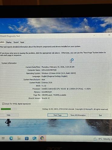 Ноутбуки Acer: Acer Extensa 2519 — ноутбук для учебы и офиса. Характеристики по — 3