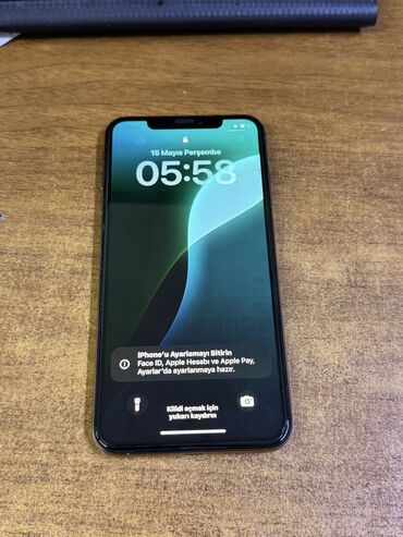 Apple iPhone: IPhone Xs Max, 256 GB, Qızılı, Barmaq izi, Face ID