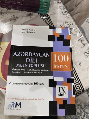 1 sinif azerbaycan dili derslik: Azərbaycan dili RM 9cu sinif mətn toplusu 6 manat təzədir