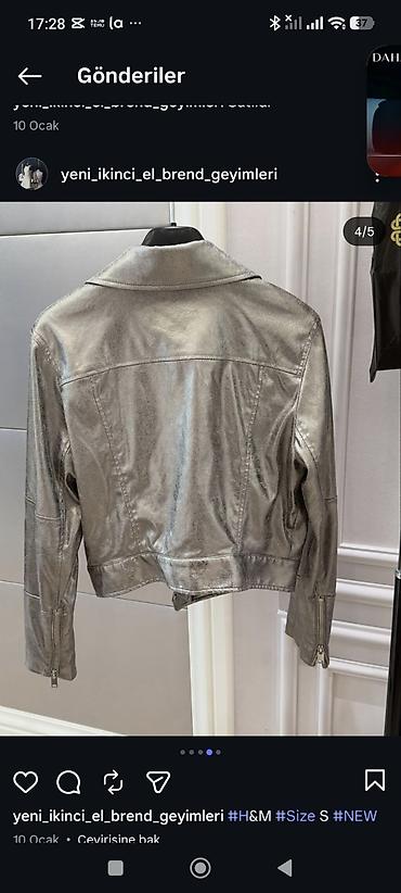 Pencəklər: Pencək, H&M, Dəri, S — 2