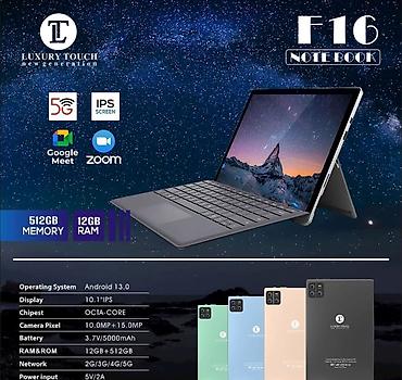 xitozan tablet: YEPYENİ!!! CƏMİ 199 ₼!!! Luxury Touch F16 Notebook planşet-noutbuk - — 2