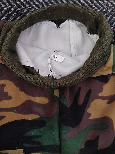 dest geyimler: Uşaq üçün kamuflyaj dəsti - 3 parça: kapüşonlu fermuarlı jaket — 3