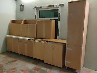 Mətbəx mebeli: Mətbəx mebel dəsti – modul tipli - Material: ağac teksturalı — 1