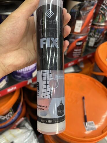 клей для кладки: Клей-герметик Green Multi Fix. Подходит для склеивания различных