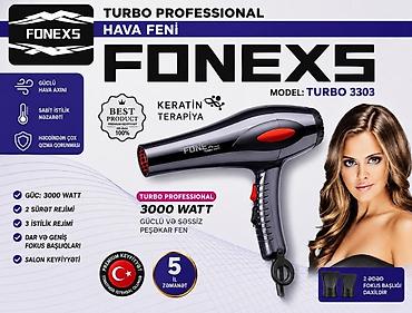 Fonex hava feni FONEXS Turbo Professional 3303 Hava Feni saçların