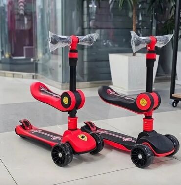 Игрушки: Детский самокат Ferrari, Новый детский самокат Ferrari (усиленный