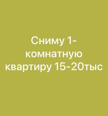 квартира с подселением для семейных: 1 комната, 25 м², С мебелью