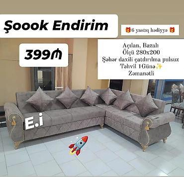 divan almaq: Künc divan, Yeni, Açılan, Bazalı, Parça, Şəhərdaxili pulsuz çatdırılma — 2