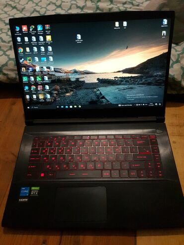 купить видеокарту для компьютера: Ноутбук, MSI, 16 ГБ ОЗУ, Intel Core i5, 15.6 ", Б/у, Для работы, учебы, память SSD