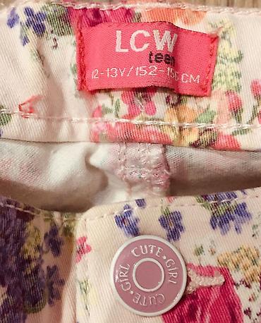 брюки: Брюки плотные, джинсовые LSW, на 12-13 лет. Надеты 1 раз, как новые. 7 — 2