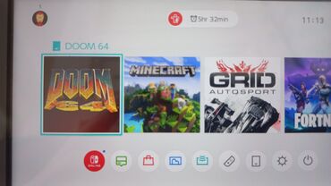 Başqa xidmətlər: Nintendo Switch hesabı satılır, içərisində 3 ədəd pullu oyun, Fortnite