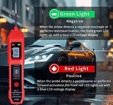 parkside set gedora: Auto tester strujnih kola ispitivac uredjaj - NOVO NOVO! — 4