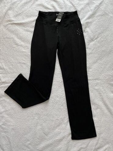 narandžaste pantalone: S (EU 36), Cotton, color - Black