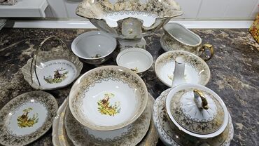 двигатель на швейную машинку: Продаётся сервиз ОХОТА, на 12 персон, оригинал, пользовалась несколько