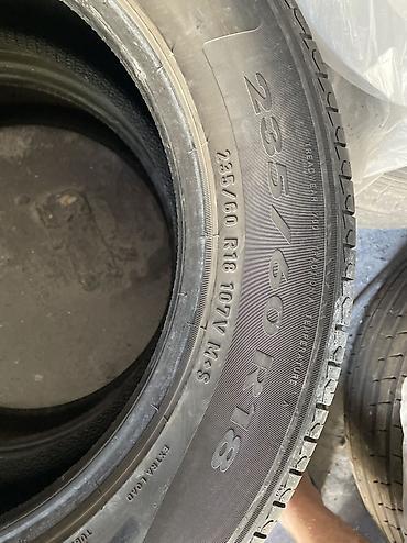 60: Шины 235 / 60 / R 18, Лето, Б/у, Пара, Легковые, Сербия, Pirelli — 2