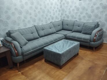 Sifarişlə masa və oturacaq dəstləri: İşlənmiş, Divan, Pufik, Bazalı, Açılan