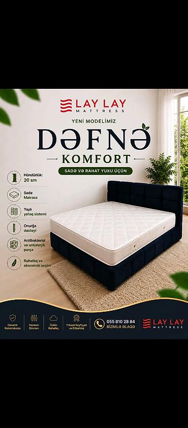 dosek matras satışı: Yeni, Sadə matras, İki nəfərlik — 2