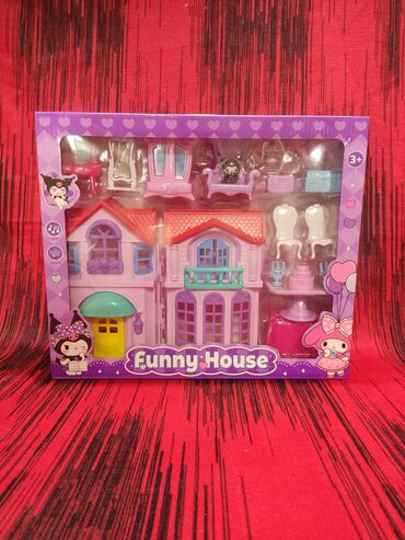 самолёт игрушка: Игровой набор Funny House — кукольный дом с подсветкой и музыкой -