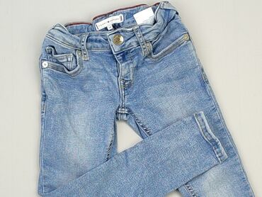 rocawear jeans: Spodnie jeansowe, Tommy Hilfiger, 4-5 lat, 110, stan - Dobry