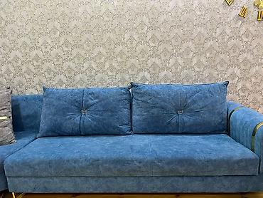 Divanlar: Künc divan, İşlənmiş, Açılan, Bazalı, Vеlur parça — 4