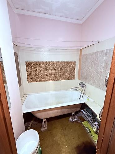 квартира прадаж: 2 комнаты, 46 м², Аламедин-1 мкр 105 серия, 3 этаж, Старый ремонт — 9