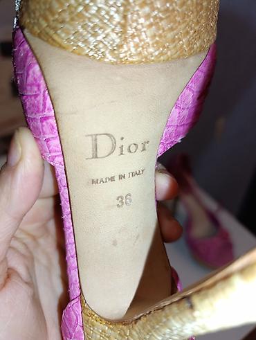 sendel: Dior qadın platform sandaletləri - Brend: Dior - Mənşə: Made in Italy — 2