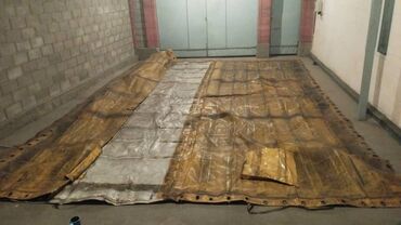 Строительные тенты: Тент на тандем голова и прицеп голова — 10