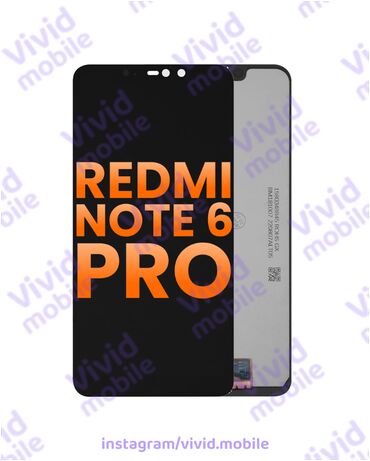 telefon ekran sekilleri 2023: Ekran Xiaomi Redmi Note 6 Pro