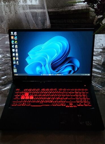 Dell: İşlənmiş ASUS TUF Gaming, 17.3 ", AMD Ryzen 5, 512 GB