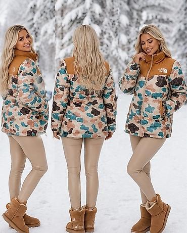 north face jakne zenske: The North Face ženska jakna – zimska, puffer kroja, sa visokim kragnom — 1