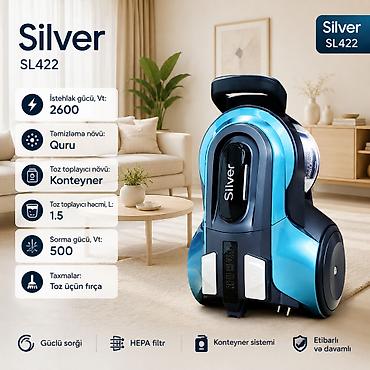 №: 246 Məhsulun adı: Tozsoran Silver SL422 2600 W quru konteynerli 1.5