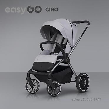 patofne 30: EUROCART Easy Go Giro 2u1 kolica za bebe – Cloudy Grey (SKU — 7