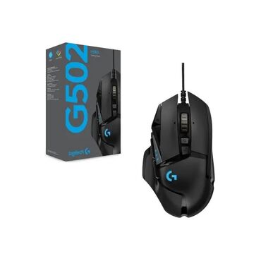 Veb-kameralar: Logitech G502 Hero — oyun siçanı (işlənmiş) Əla vəziyyətdə, HERO 25K