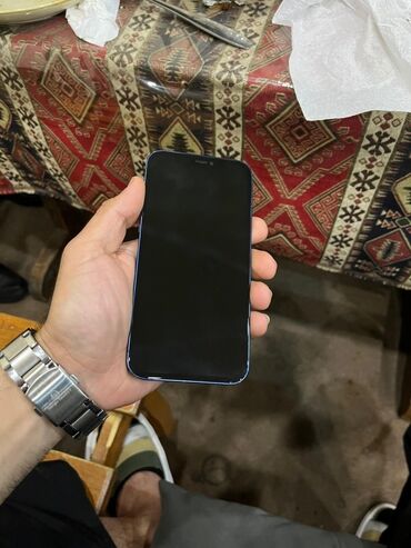 Apple iPhone: IPhone 12, 128 GB, Blue Titanium, Simsiz şarj, Face ID