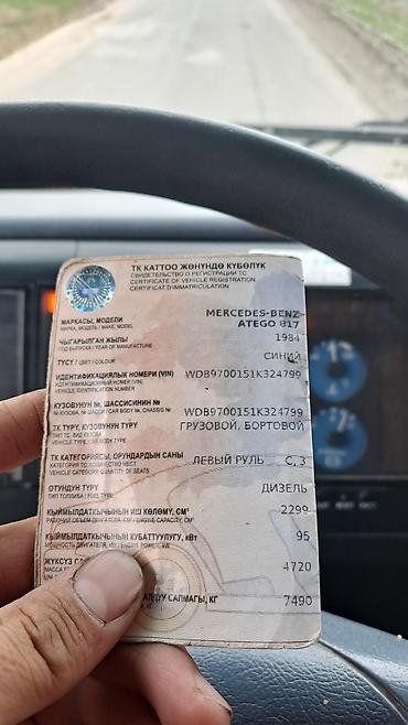7 местные: Грузовик, Mercedes-Benz, Стандарт, 7 т, Б/у — 9
