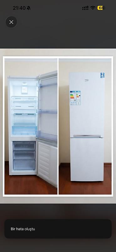 Yeni 2 qapılı Beko Soyuducu Satılır, rəng - Ağ lalafo.az -da Yeni 2 qapılı Beko Soyuducu Satılır, rəng - Ağ