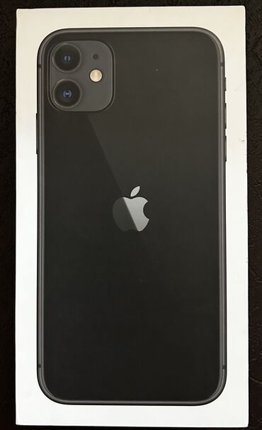 iphone 11 qiymetleri: IPhone 11, 64 ГБ, Черный, Face ID