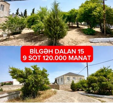 kupçalı evlər: Bakı, Bilgəh qəs., 9000 kv. m, 2 otaqlı