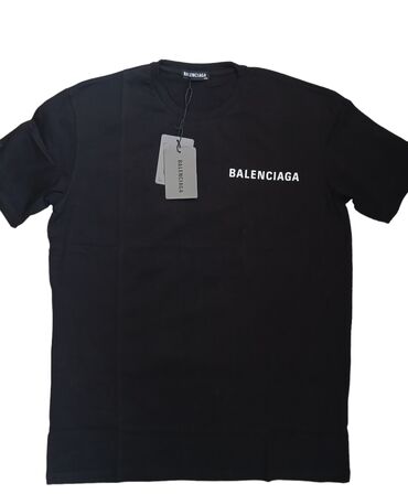 sorc i majica komplet: Men's T-shirt Balenciaga, 2XL (EU 44), bоја - Crna