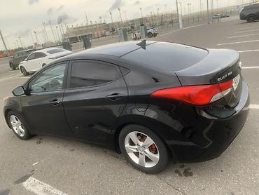 lexus az: Hyundai Elantra sedan – qara rəng, 4 qapı, AZ dövlət nömrə nişanı — 6