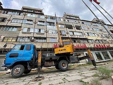 Услуги автокрана: Кран услуга 5-этажга жук которобуз Тар жерлерге кирип которобуз 500 — 8